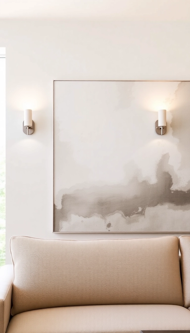 18 Minimalist Lighting Ideas That Will Make Your Living Room Shine Brightly! - 3. Wall Sconces