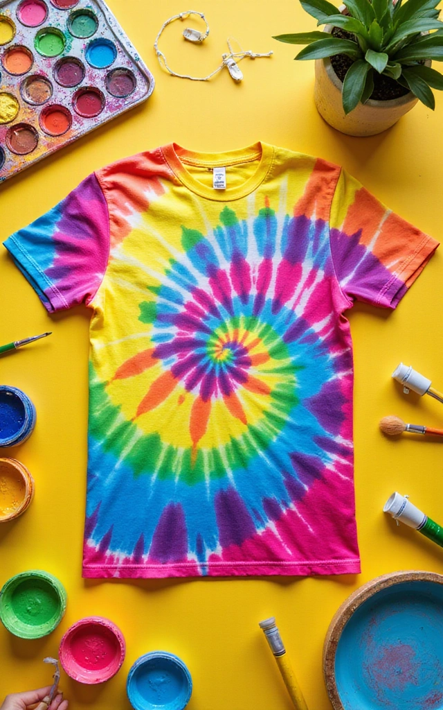 19 Seasonal T-Shirts That'll Get You in the Festive Spirit (Wait Until You See #10!) - 13. Colorful Tie-Dye Seasonal Tees