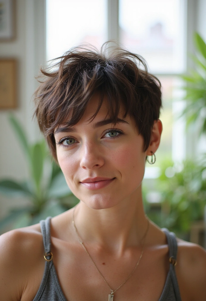 15 Trendy Short Hair Cuts for Women That'll Make You Look Instantly Younger! - 2. Textured Pixie Cut