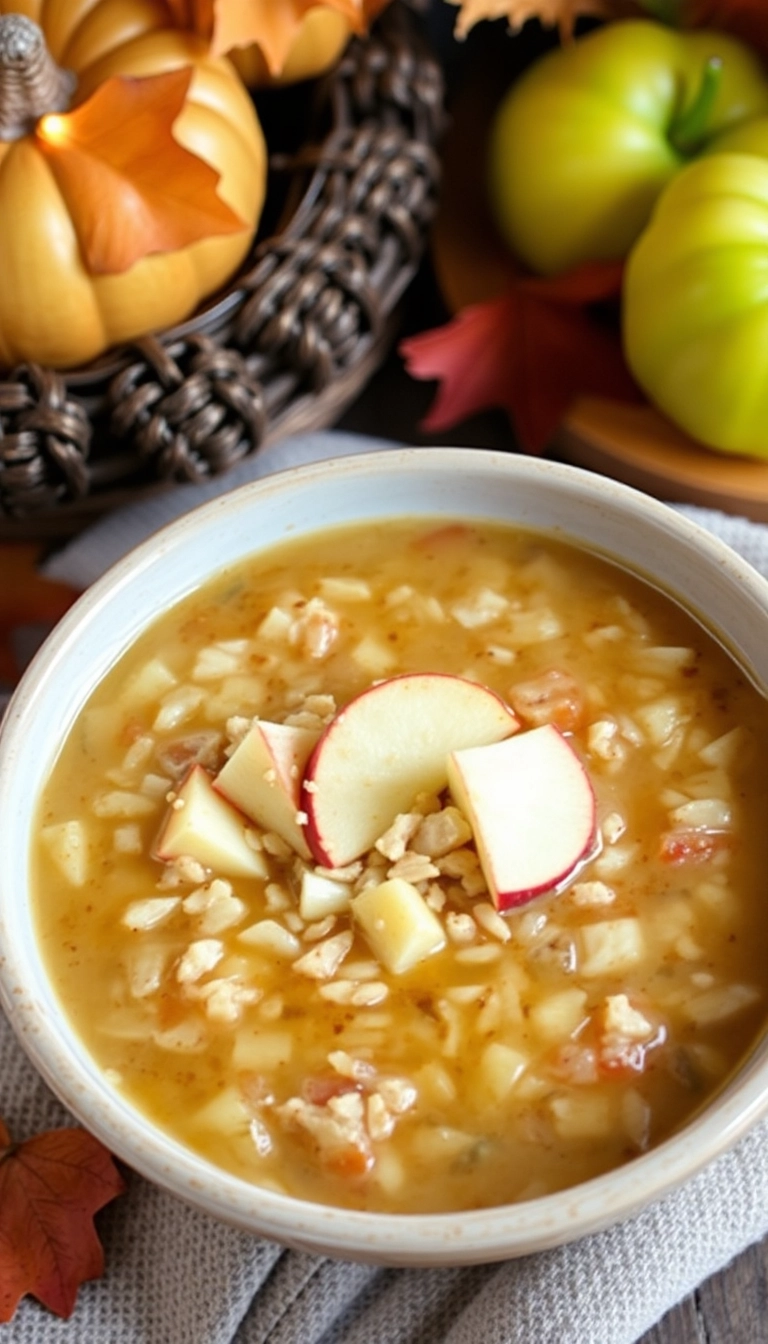 25 Chicken Wild Rice Soup Ideas That'll Warm Your Heart (You Won't Believe #10!) - 14. Chicken Wild Rice Soup with Apple