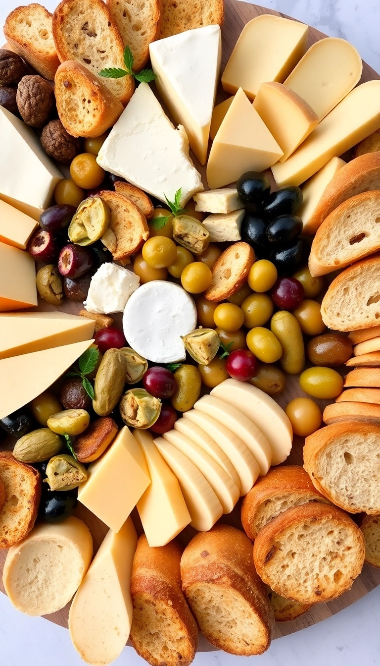 20 Christmas Charcuterie Board Ideas That Will WOW Your Guests! - 9. Global Flavors Board