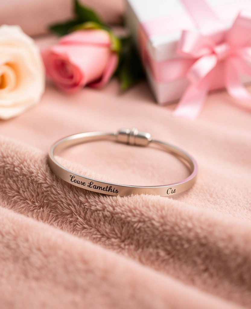 5 Personalized Valentine Boyfriend Gift Ideas He'll Adore! - 5. Custom Engraved Bracelet: Wear Your Love