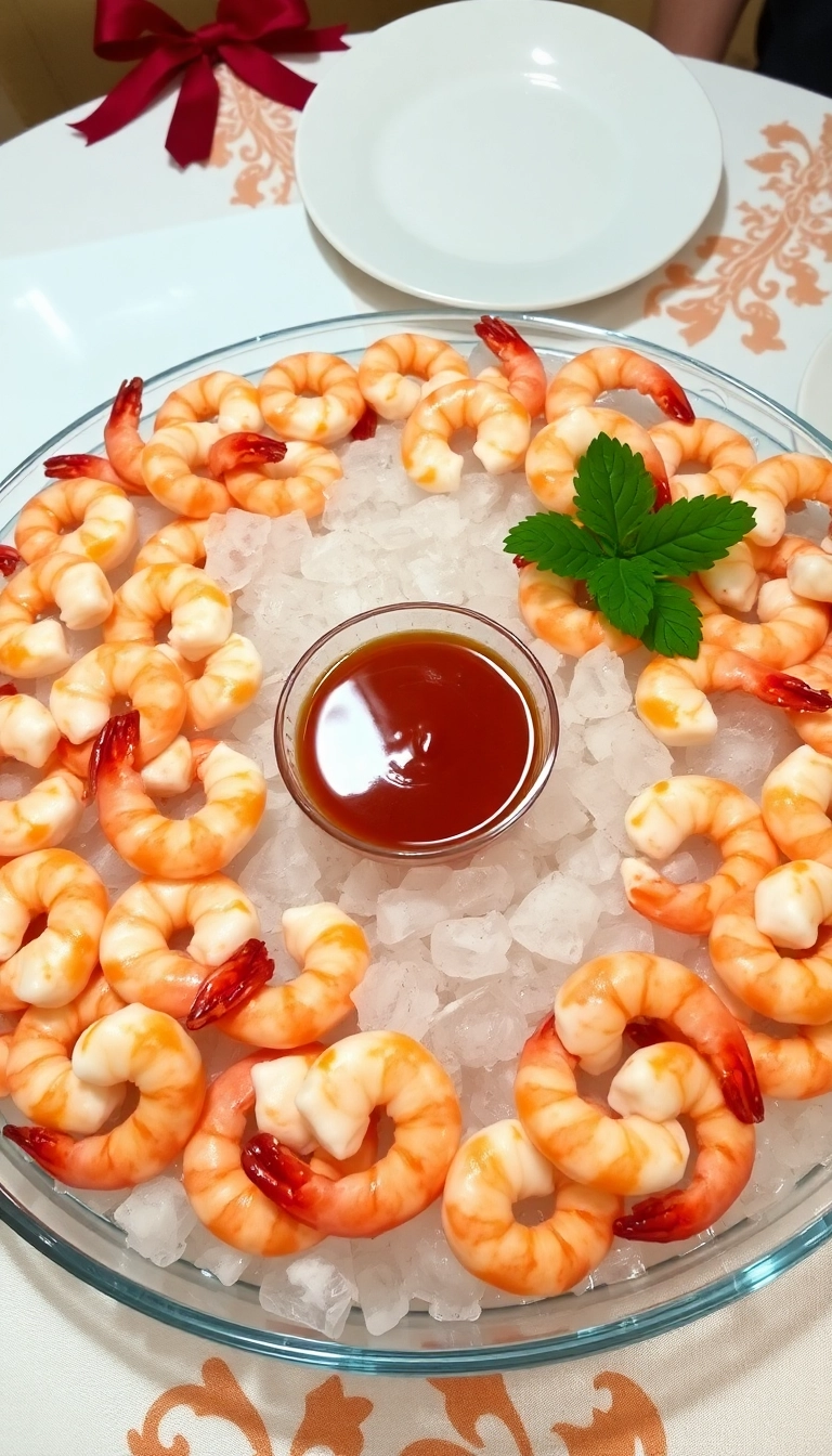 21 Festive Christmas Party Food Ideas That Will Wow Your Guests (You Won't Believe #10!) - 19. Holiday Shrimp Cocktail