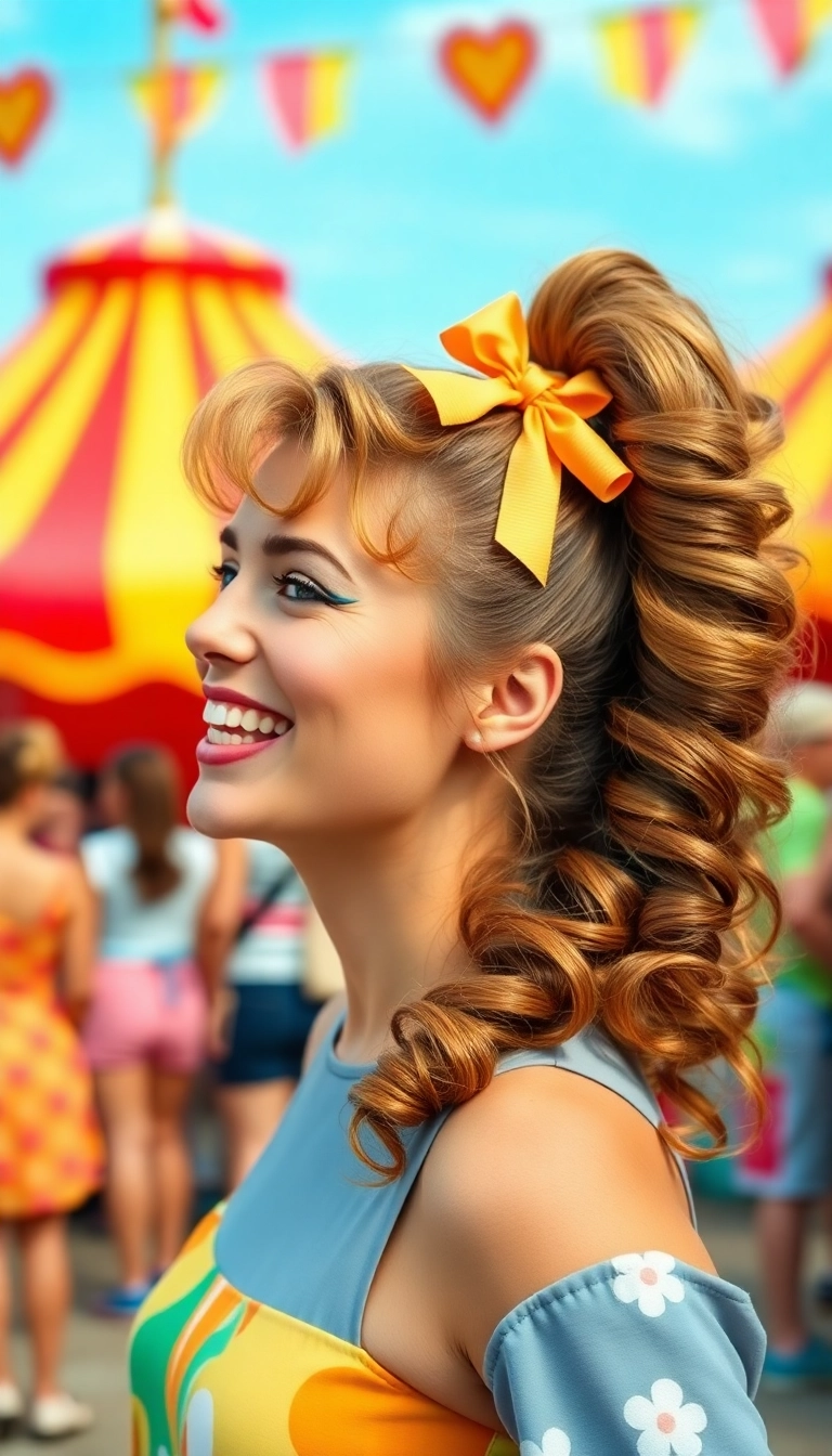 23 Timeless 1940s Hairstyles That Will Make You Feel Like a Hollywood Star! - 15. The Retro Ponytail