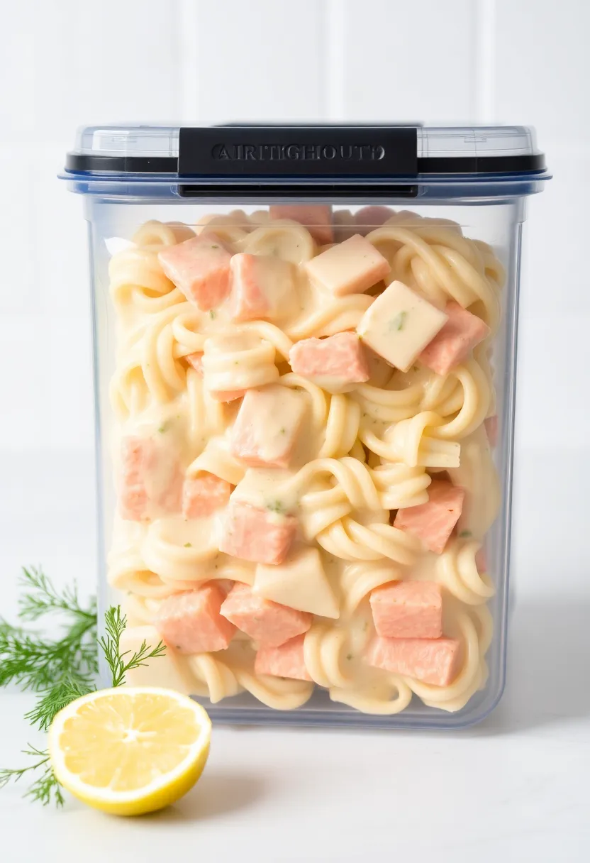 Creamy Salmon Pasta - The Ultimate Comfort Food Recipe You Need to Try! - Storing Leftovers