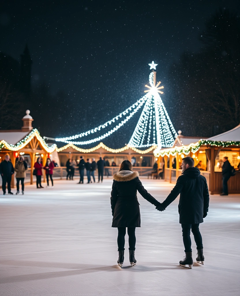 13 Romantic Winter Escapades You Need to Experience (Get Ready for #12!) - 4. Ice Skating Under the Stars