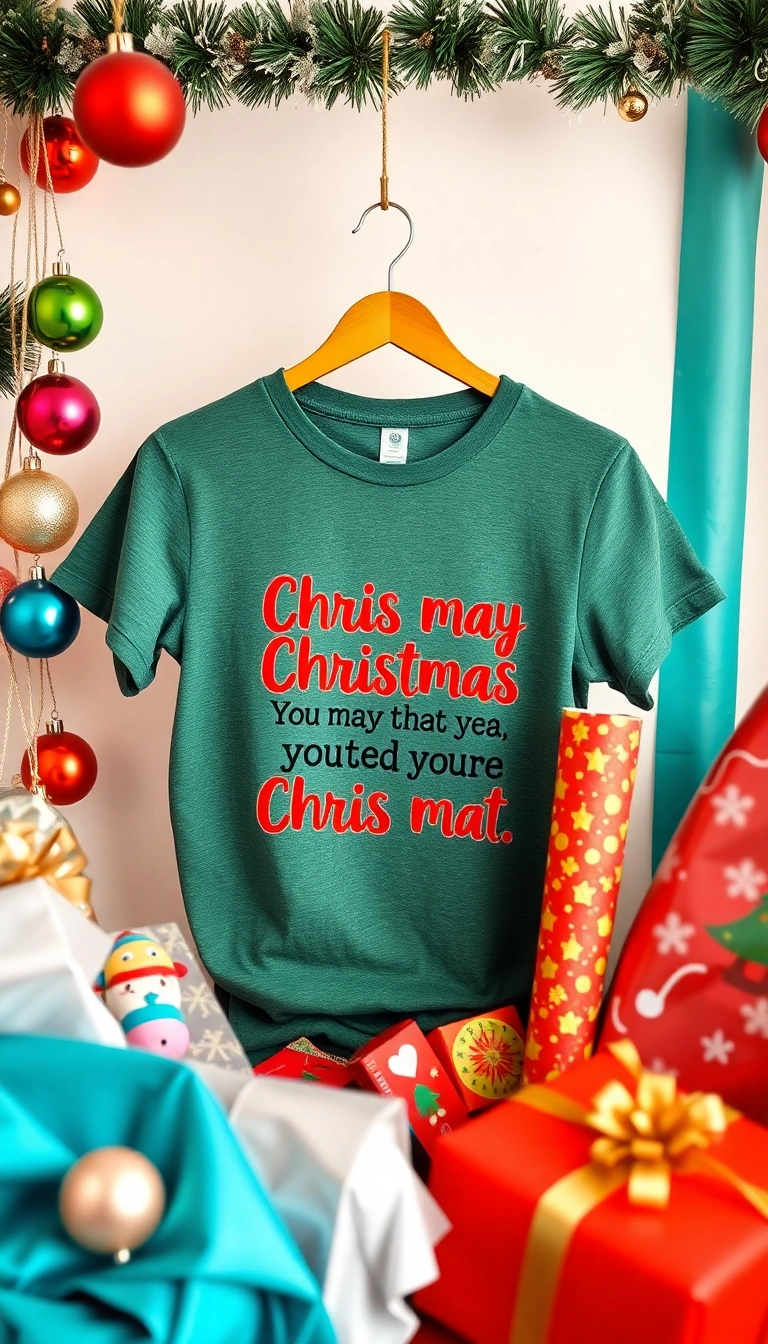 21 Trendy Holiday Tops You Need in Your Wardrobe This Christmas (Don’t Miss #7!) - 4. Festive Graphic Tees