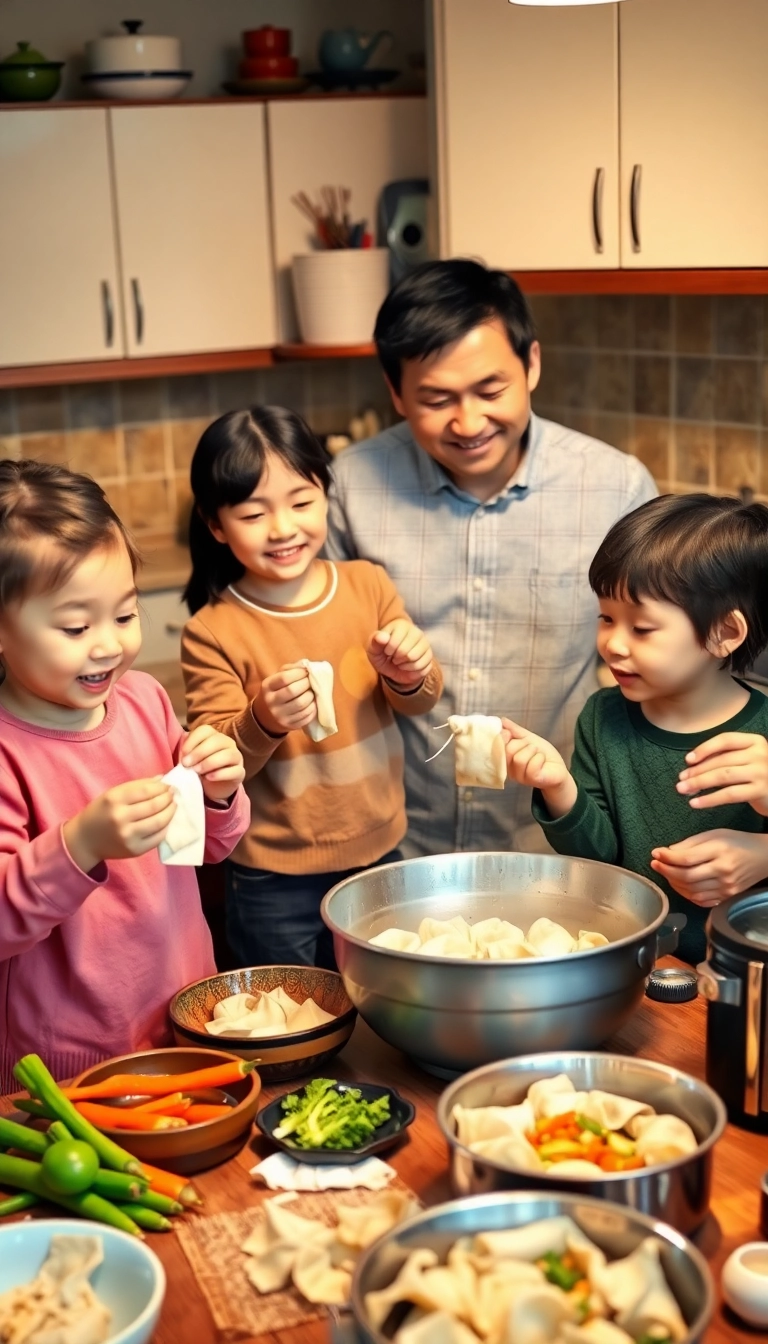 25 Fun Chinese New Year Activities for Families to Enjoy Together (Make Memories!) - 2. Preparing Dumplings Together