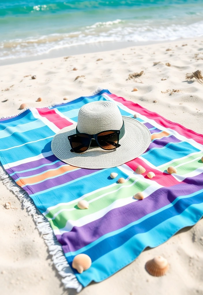 10 Must-Have Travel Essentials for Your Beach Getaway (You'll Thank Yourself!) - 2. Quick-Dry Beach Towel