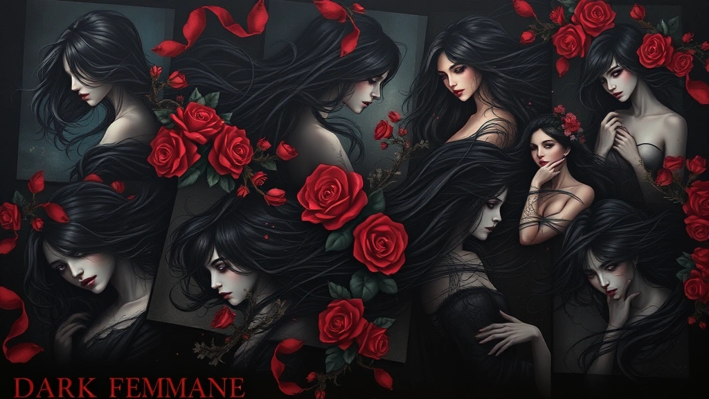 16 Dark Feminine Art Pieces That Perfectly Capture Vulnerability and Strength!