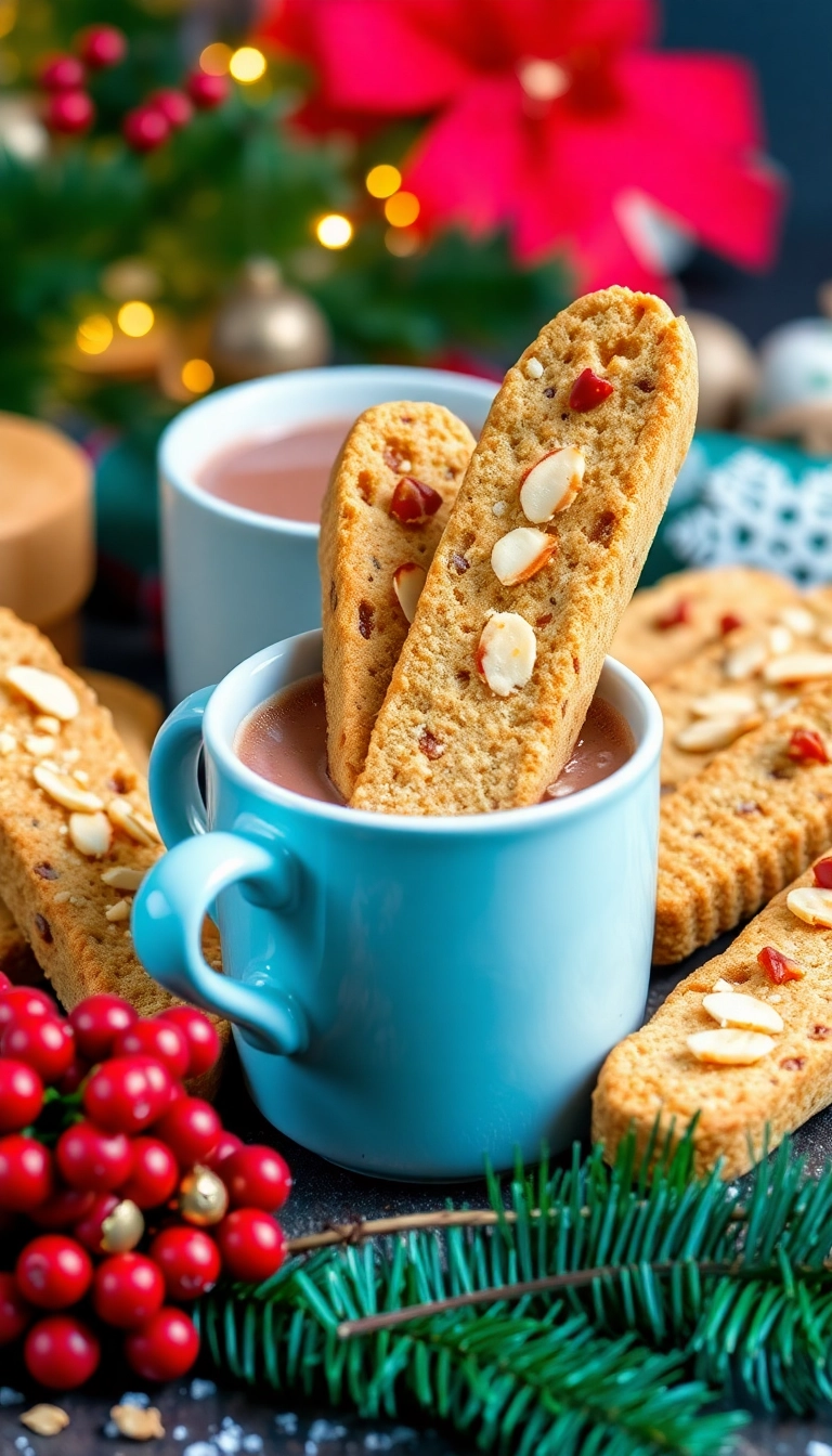 24 Irresistible Christmas Food Ideas for Your Next Holiday Gathering (Wait Until You See #5!) - 24. Holiday Biscotti