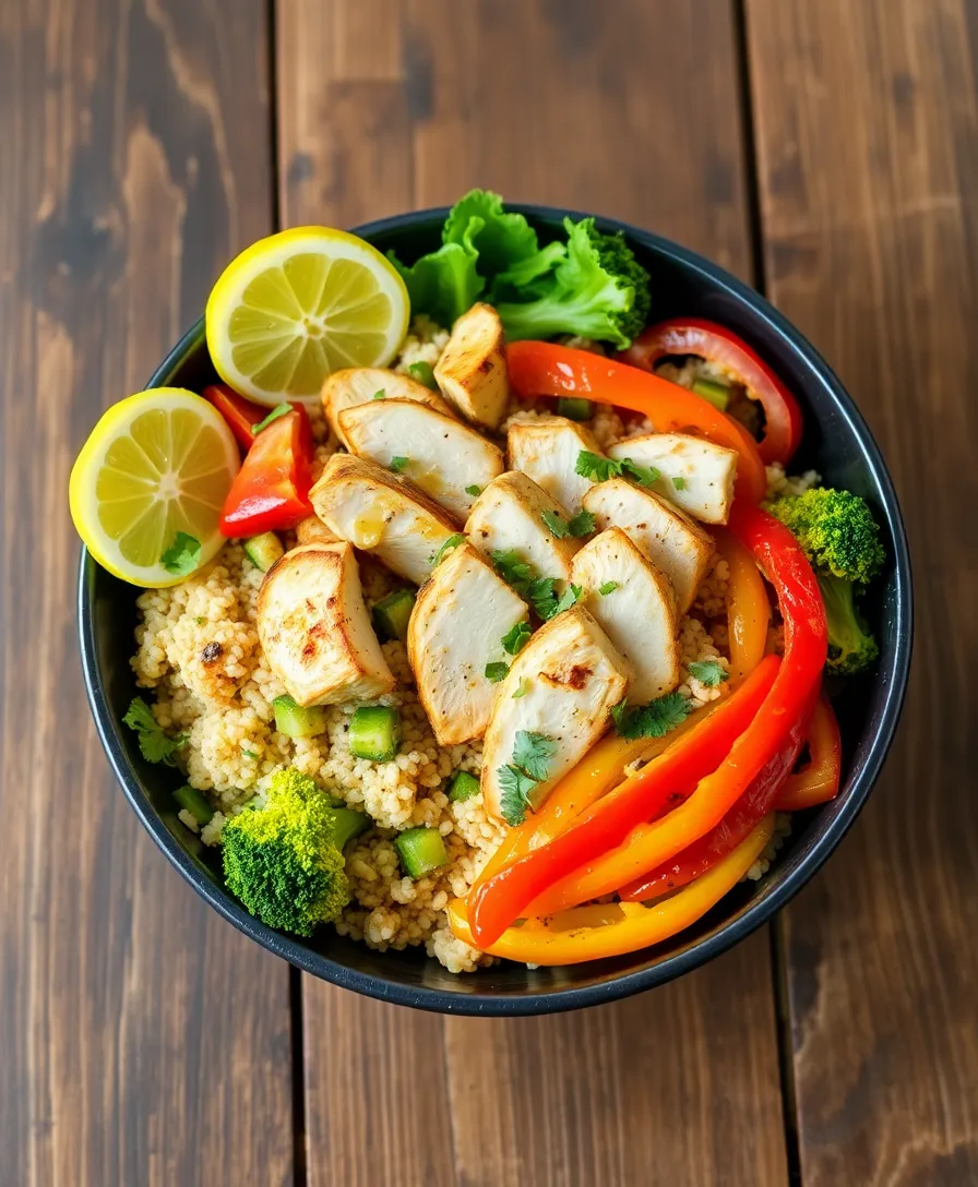 10 Muscle-Gain Recipe Ideas That’ll Fuel Your Fitness Journey - 2. Quinoa Chicken Bowl