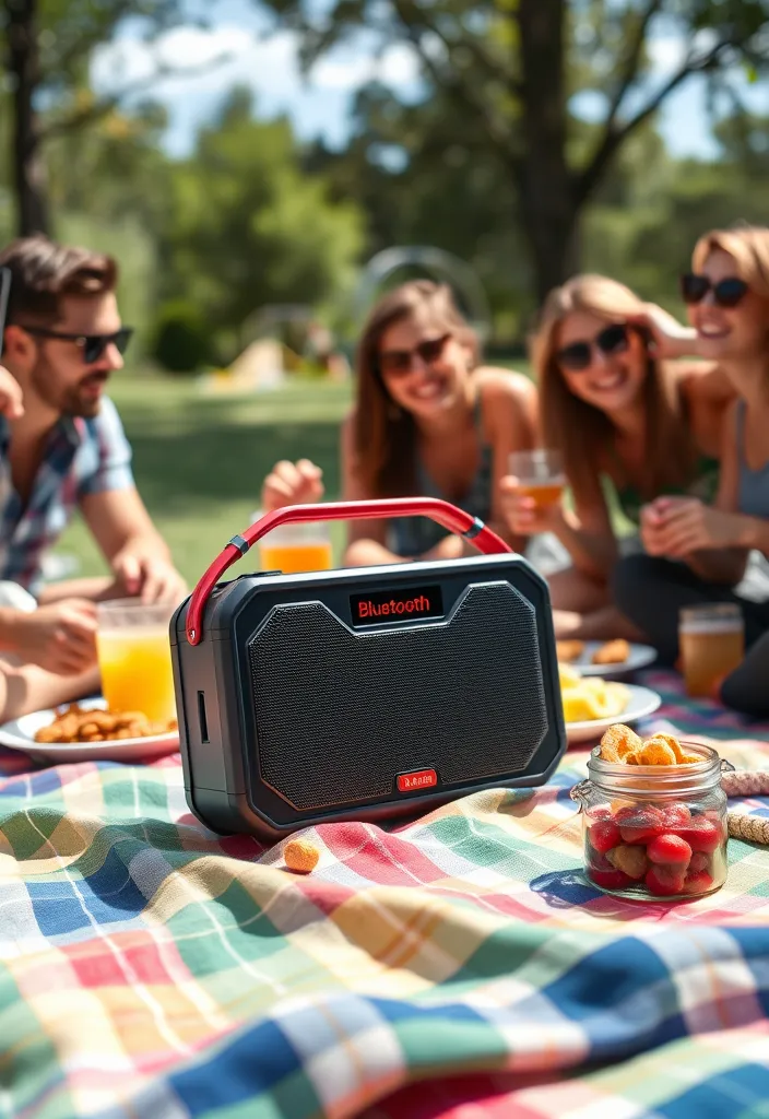 14 Cool Tech Valentine's Gifts for Your Boyfriend That Are Totally Next Level! - 3. Portable Bluetooth Speaker: Music Anywhere