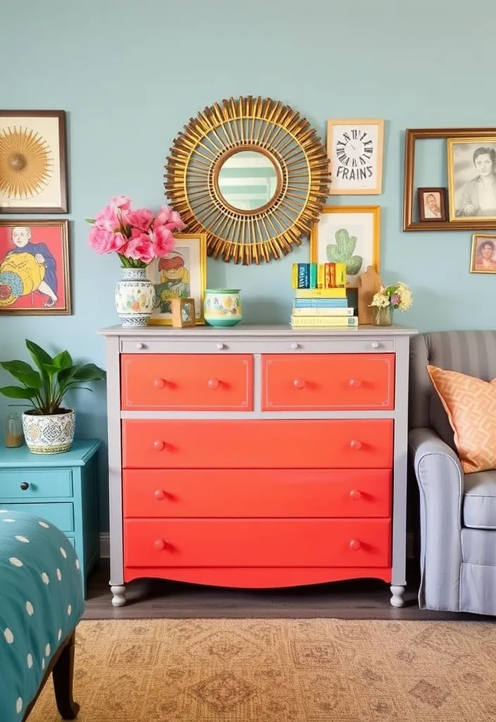 21 Stunning Bedroom Makeovers Under $100 (You Won't Believe #12!) - 11. Upcycled Furniture