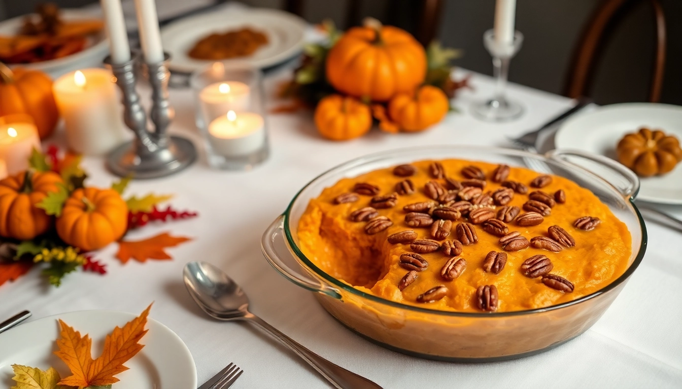 Why This Sweet Potato Casserole with Pecans Will Steal the Show at Your Next Dinner!