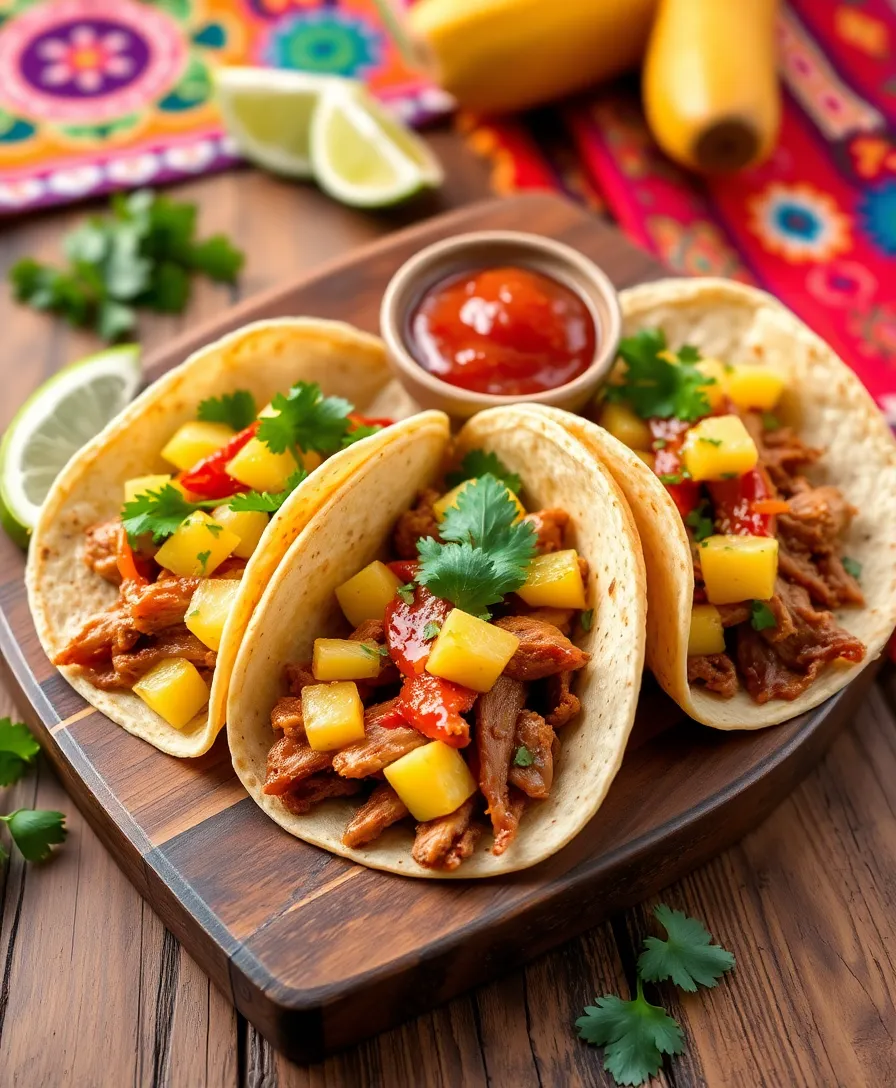 14 Traditional Mexican Food Recipes That Bring the Taste of Mexico to Your Kitchen! - 1. Tacos al Pastor