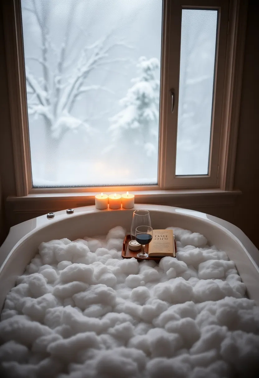 25 Cozy Winter Self Care Ideas That Will Melt Your Stress Away! (You’ll Love #16!) - 2. Indulge in a Bubble Bath