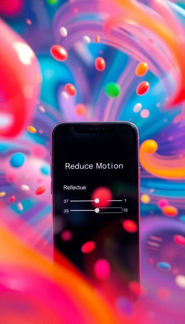 14 Genius iPhone Battery Tips to Extend Your Battery Life (Tip #10 Is a Game-Changer!) - 8. Reduce Motion Effects