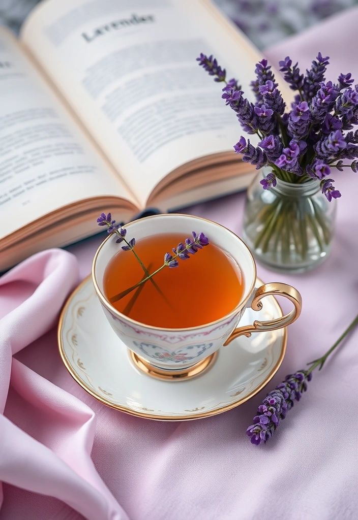 10 Mindful Herbal Teas to Reduce Stress and Enhance Sleep Quality (Don't Miss #6!) - 2. Lavender Tea