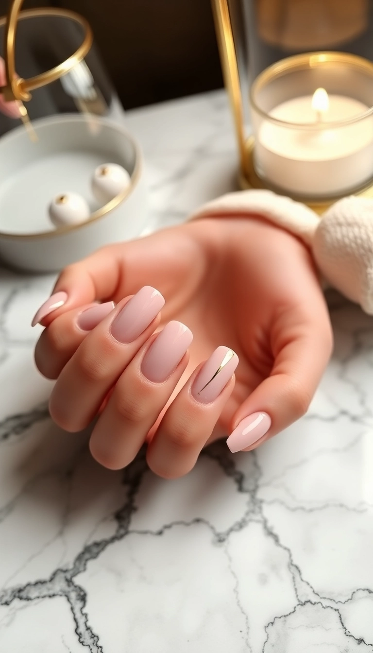 25 Best Ever Spring Nail Ideas That Will Make Your Friends Jealous! - 8. Soft Neutrals with a Twist