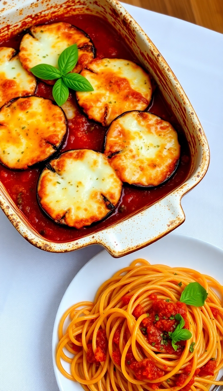 21 Sunday Family Dinner Ideas You’ll Want to Make Every Week (Number 7 Will Blow Your Mind!) - 19. Eggplant Parmesan