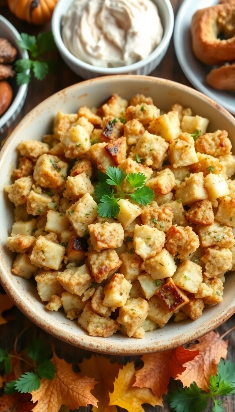 23 Thanksgiving Dinner Ideas That'll Make Your Feast Unforgettable! - 9. Classic Stuffing