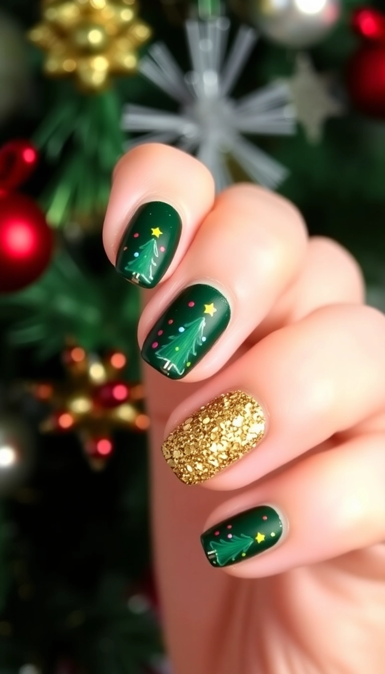 25 Festive Christmas Nail Designs That'll Make You the Star of the Holiday Party!