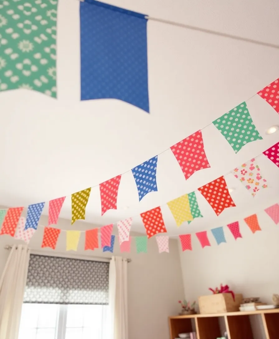 30 DIY Home Projects That'll Impress Your Friends (Even If You’re Not Crafty!) - 13. DIY Fabric Banners