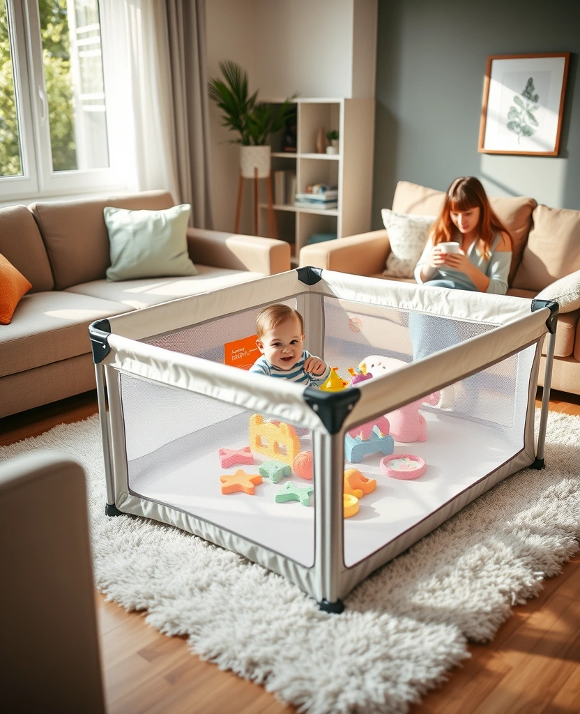 10 Must-Have Baby Gear Items You’ll Regret Not Having in the First Year! - 4. Portable Playard