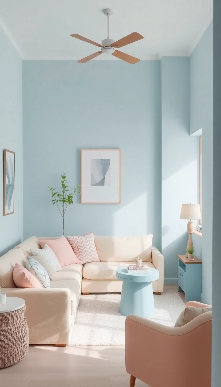 21 Genius Small Living Room Ideas That'll Transform Your Space (You Won't Believe #15!) - 16. Soft Color Palette