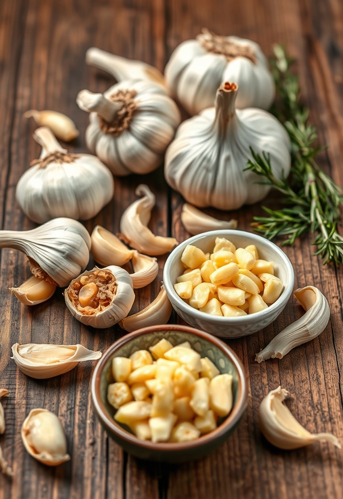 22 Healthy Foods That Detoxify Your Body and Promote Healing! - 5. Garlic