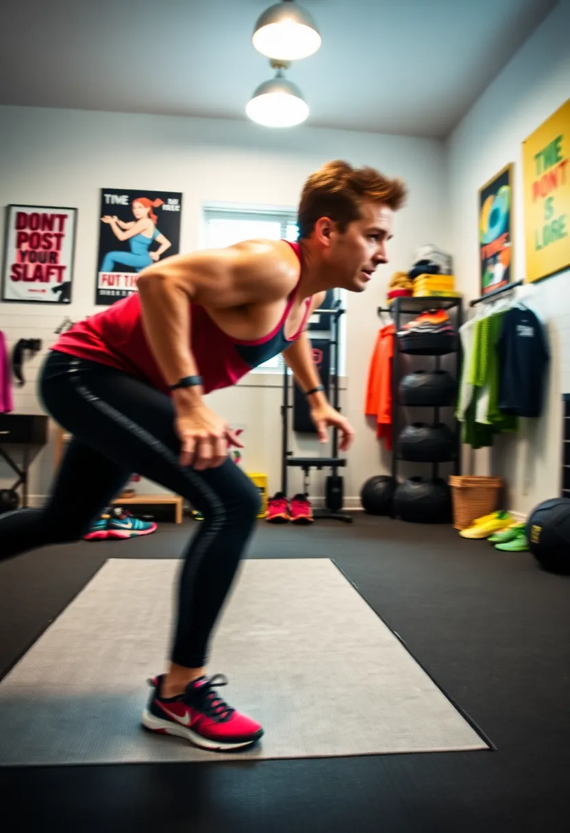 15 No-Equipment Home Workouts That’ll Transform Your Body in Just 30 Minutes! - 4. Mountain Climbers: Cardio Meets Strength