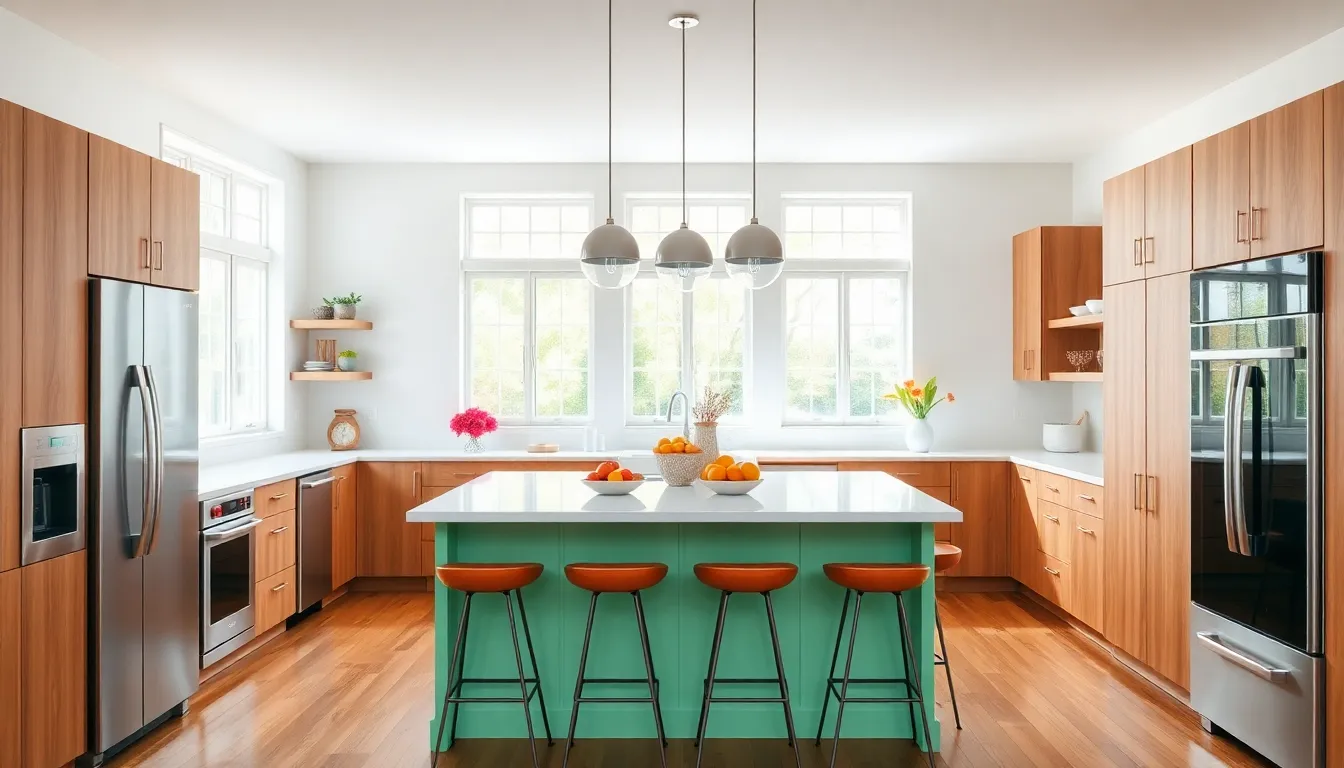 20 Colorful Kitchen Island Ideas That Will Brighten Your Home (Wait Till You See #7!)