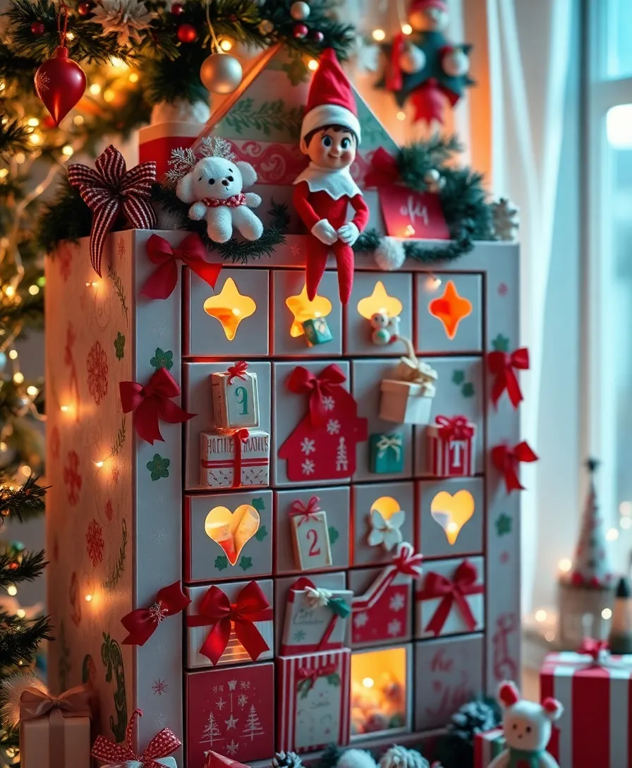 20 Elf on the Shelf Activities Your Kids Will Beg for Every December! - 5. Elf's Advent Calendar