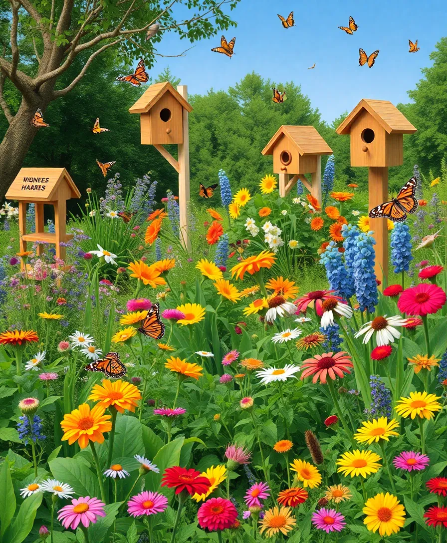 21 Inspiring Garden Design Ideas That'll Transform Any Space Into a Paradise! - 21. Wildlife Gardens: A Home for Nature