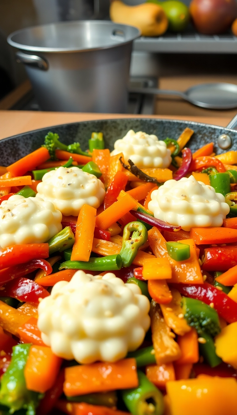 24 Mashed Potatoes Dinner Meals Ideas That Will Make You Drool! - 15. Mashed Potato and Vegetable Stir-Fry