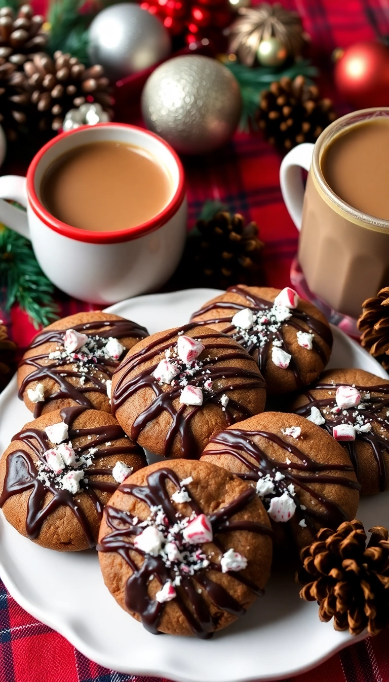 22 Christmas Cookies Ideas That'll Make Your Holidays Sweeter Than Ever! - 2. Peppermint Mocha Cookies