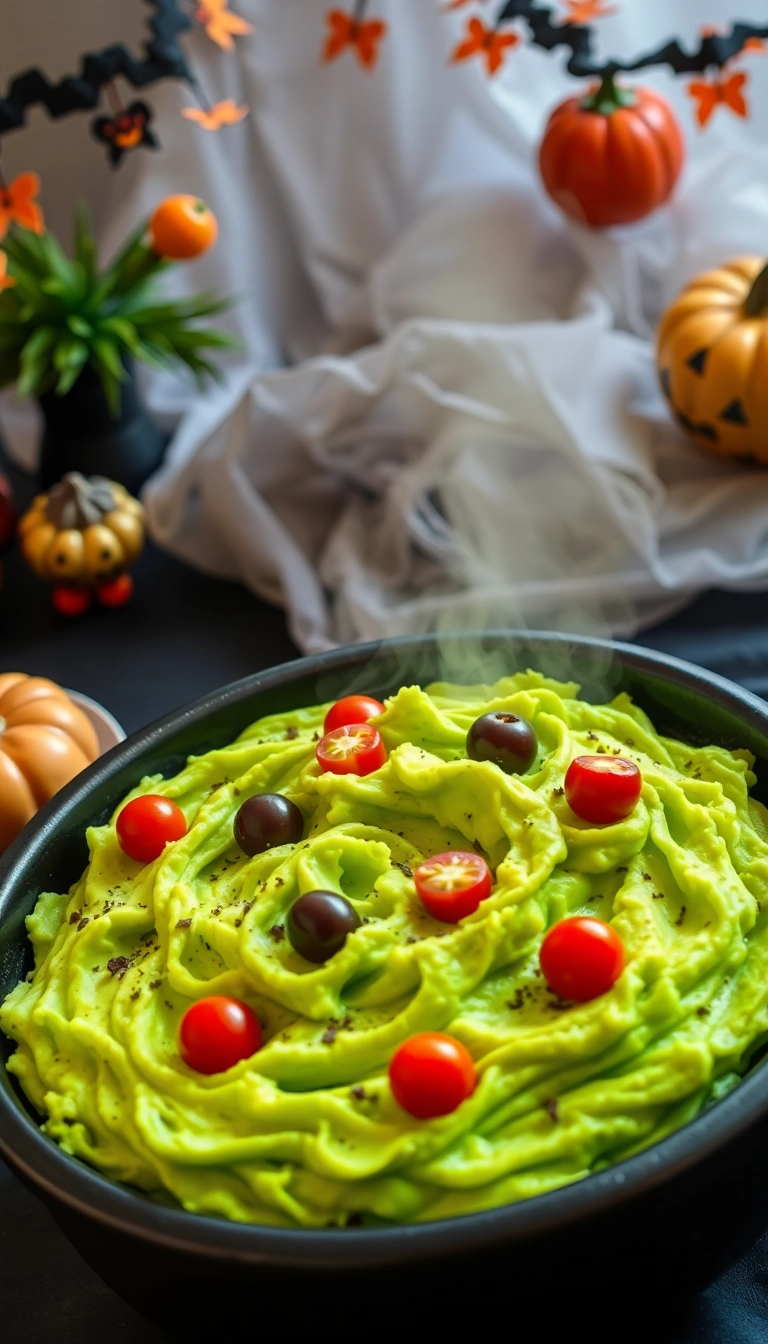 25 Spooky Dinner Ideas That'll Make Your Halloween Night Unforgettable! - 9. Monster Mash Potatoes