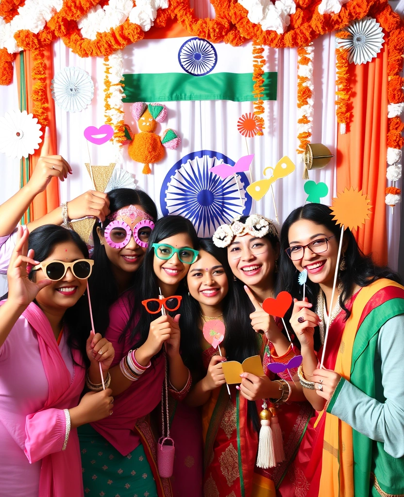 12 DIY Republic Day Decor Ideas That Are Easier Than You Think! - 10. DIY Photo Booth Props