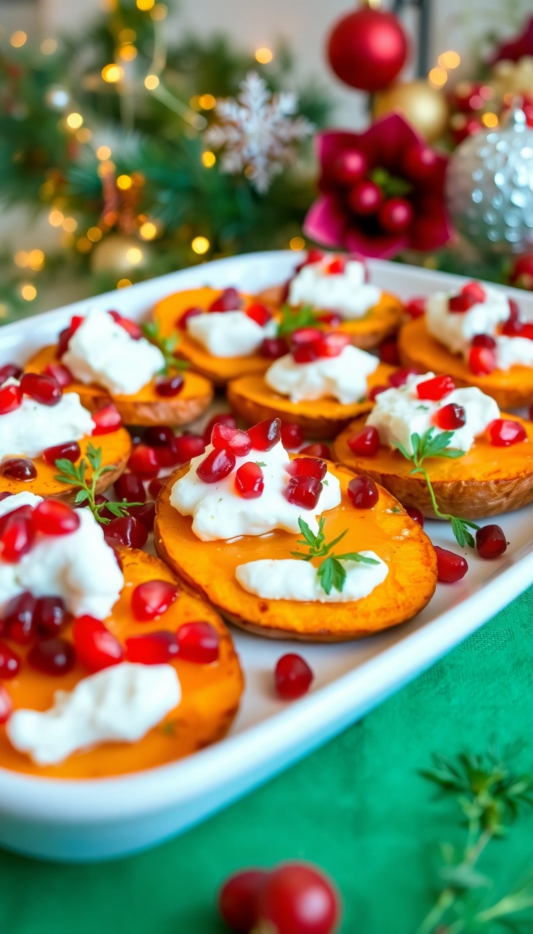 24 Irresistible Christmas Food Ideas for Your Next Holiday Gathering (Wait Until You See #5!) - 3. Sweet Potato Bites