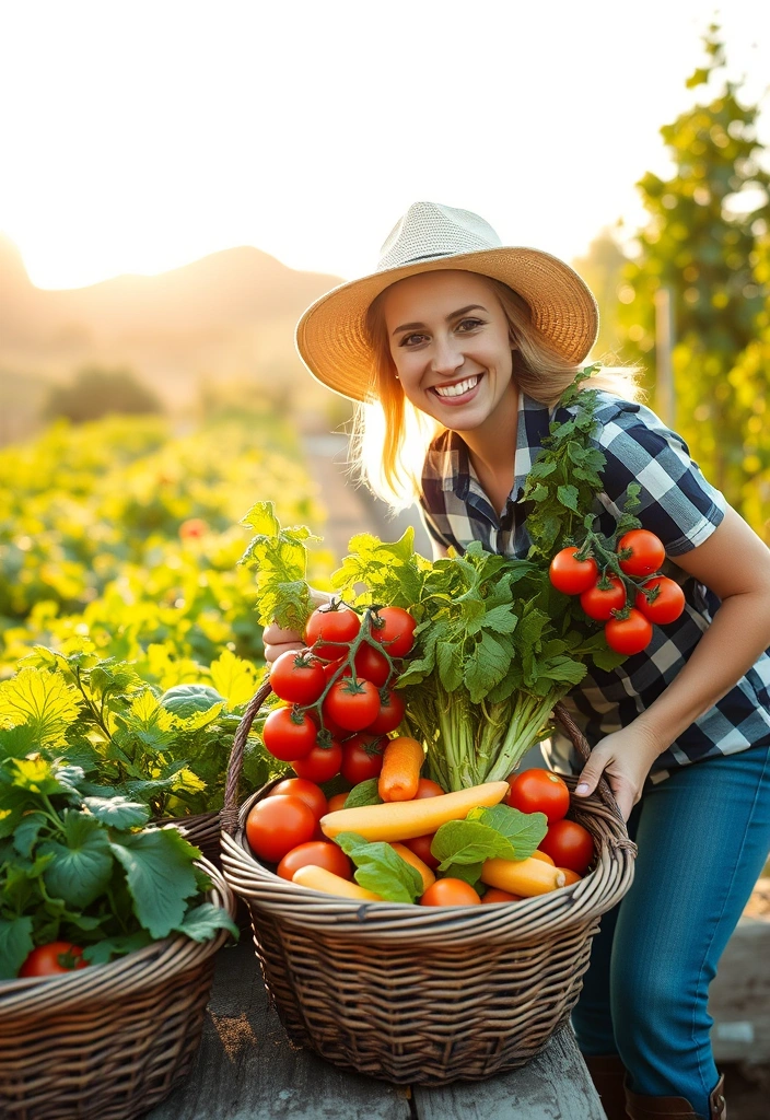 Master Your Self-Sufficient Garden: 15 Seasonal Planting Tips for Year-Round Bounty! - 11. Harvesting: The Joy of Reaping What You Sow