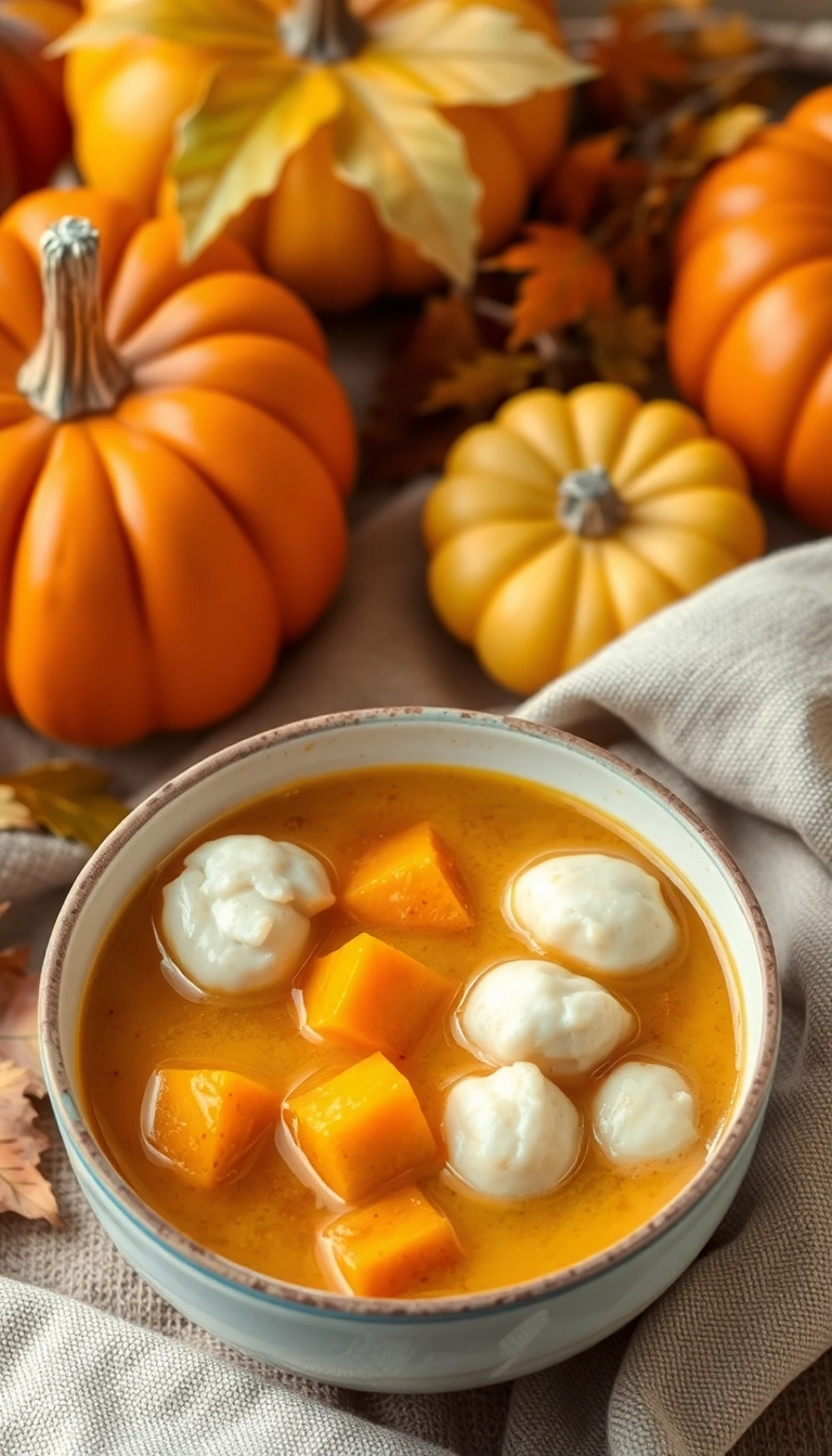 21 Chicken and Dumpling Soup Ideas That Will Warm Your Heart (And Your Belly!) - 18. Chicken and Dumpling Soup with Butternut Squash