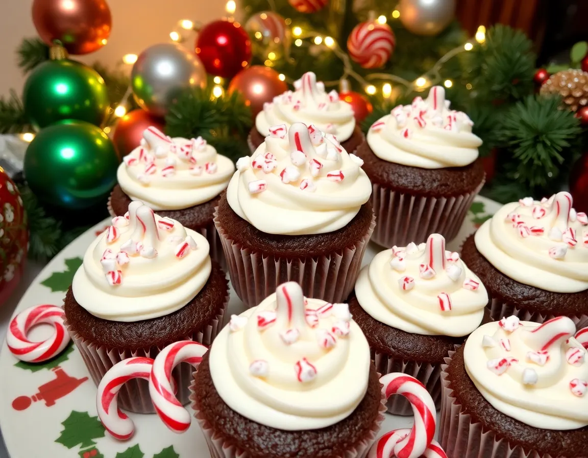 Winter Desserts Recipes: Your Ultimate Guide to Cozy Treats! - 6. Chocolate Peppermint Cupcakes