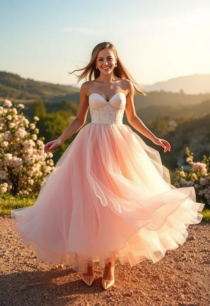 14 Must-Have Prom Dress Trends of 2023 That Will Turn Heads (Don't Miss #9!) - 13. Layered Tulle Skirts