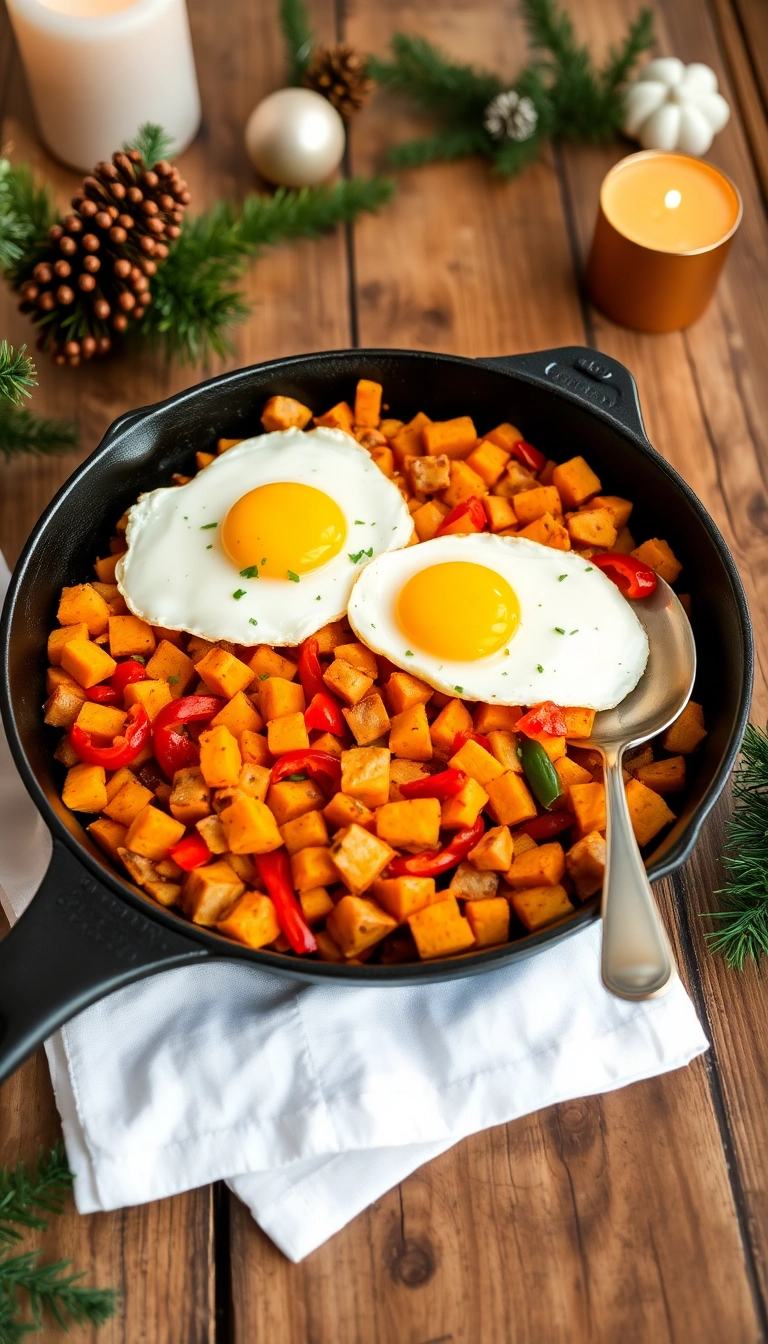 18 Christmas Breakfast Ideas That Will Make Your Mornings Merry! - 14. Sweet Potato Hash