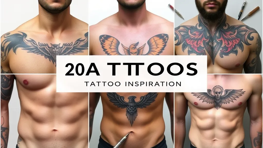 20 Stunning Chest Tattoos for Men That Will Turn Heads (You Won't Believe #15!)