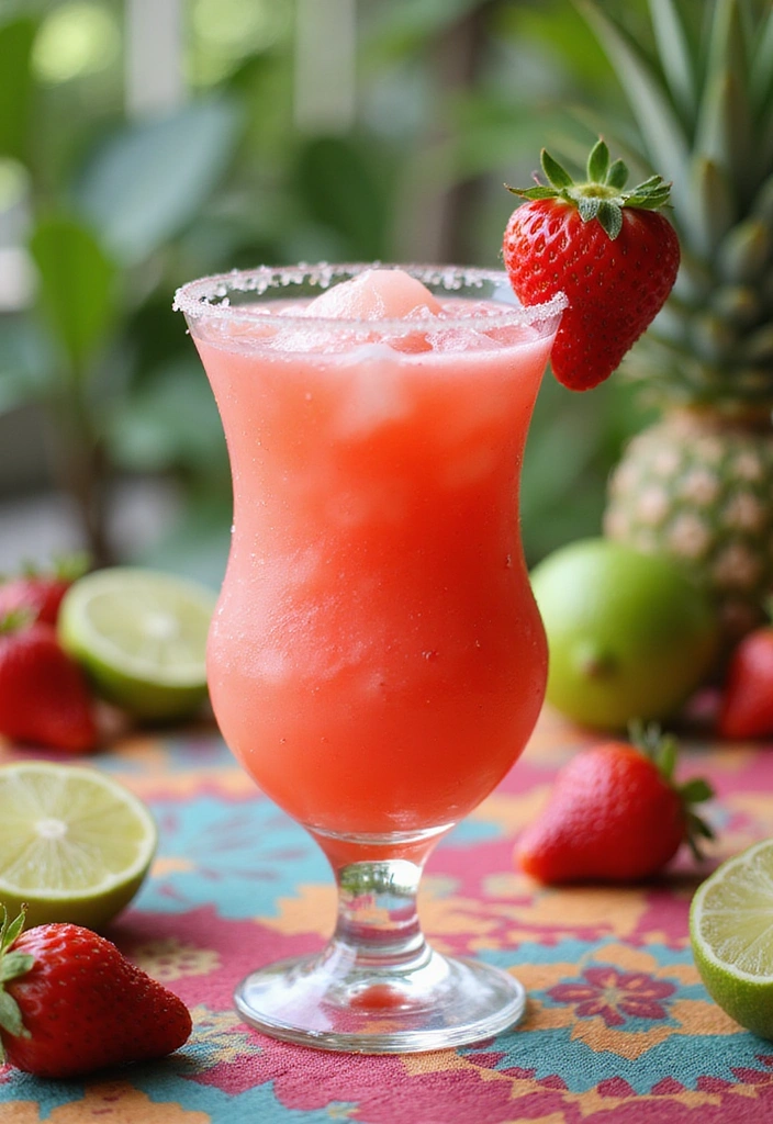 5. Strawberry Daiquiri
