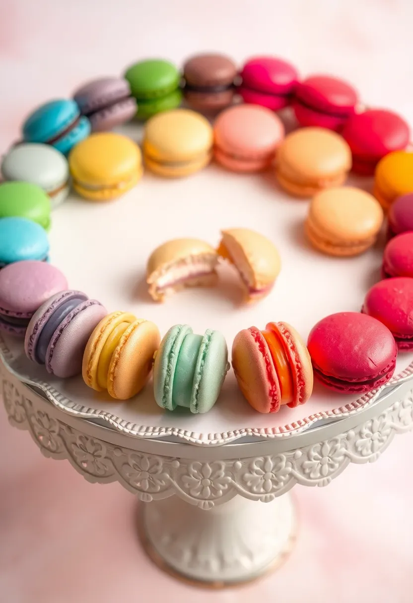 18 Showstopper Delicacy Desserts Perfect for Your Next Celebration (Everyone Will Be Asking for the Recipe!) - 4. Macarons