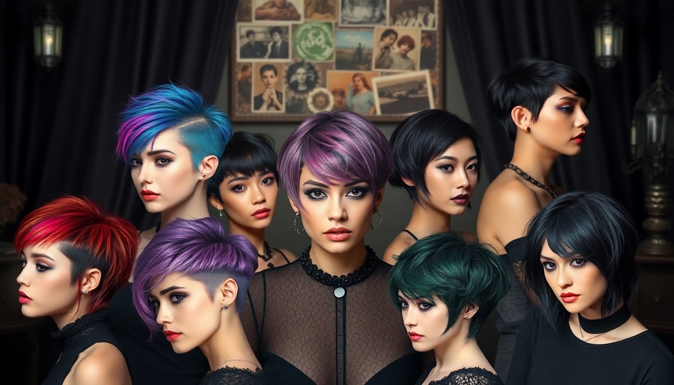 27 Short Goth Haircuts That'll Make You Stand Out in a Crowd (You Won't Believe #15!)