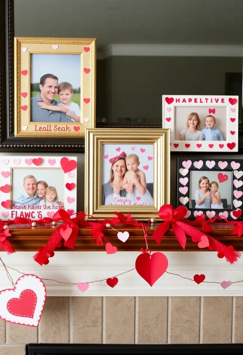 10 Fun Valentine's Day Decorations Crafts for the Whole Family (Get Ready for #4!) - 4. Heartfelt Photo Frames (Don't Miss This!)